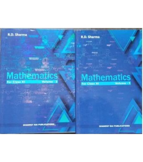 Mathematics for CBSE Class 11 Vol 1 and 2 by R D Sharma | Latest Edition Commerce - SchoolChamp.net